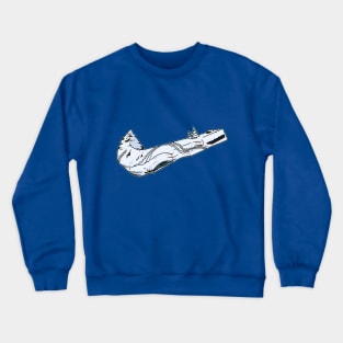 Snowboarding Arena Crewneck Sweatshirt